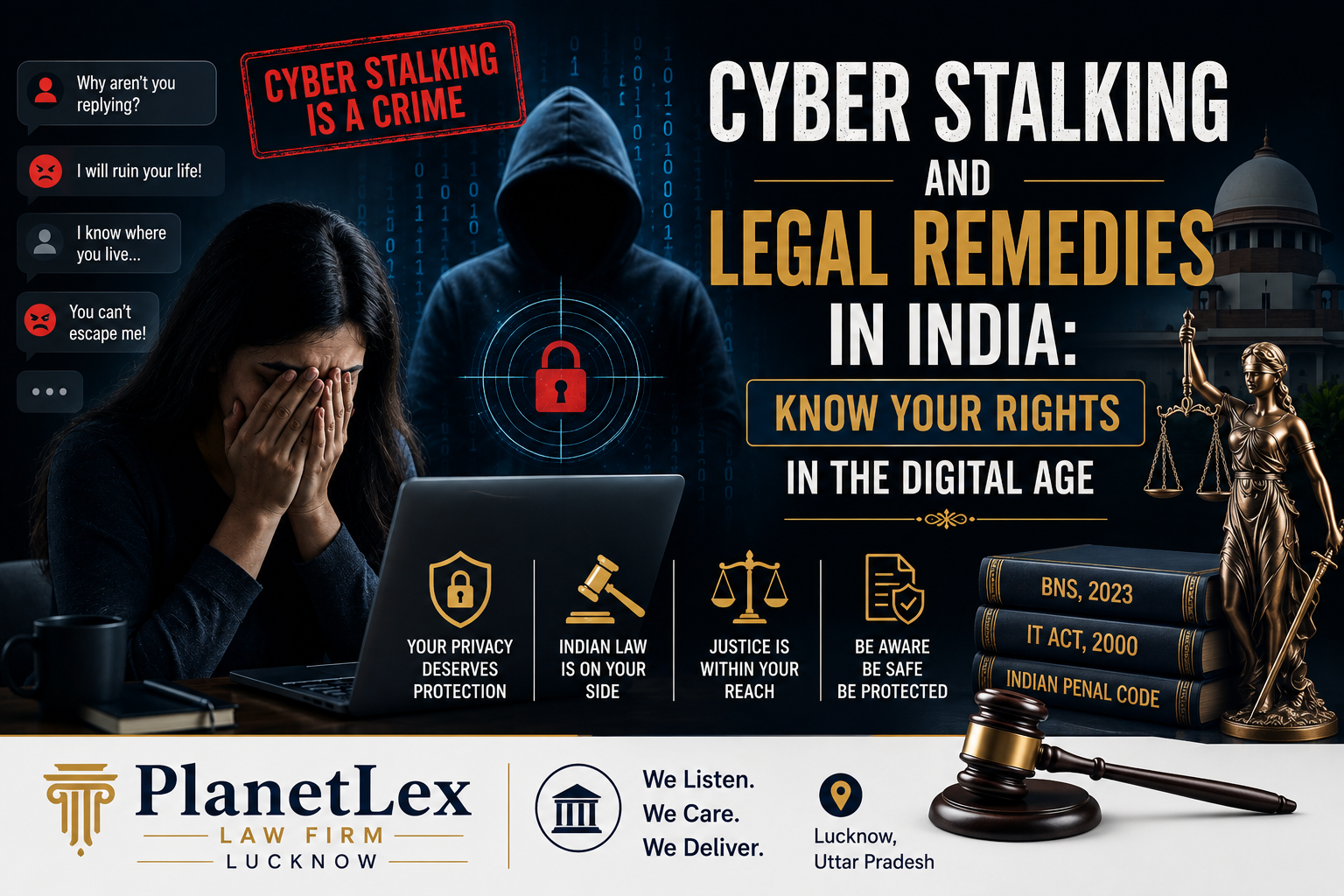Cyber Stalking and Legal Remedies in India